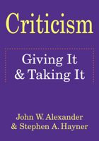 Criticism 0877840571 Book Cover