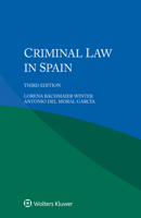Criminal Law in Spain 9403520949 Book Cover