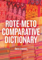 Rote-Meto Caomparative Dictionary 1760464562 Book Cover
