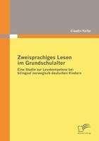 Zweisprachiges Lesen Im Grundschulalter 3836677431 Book Cover