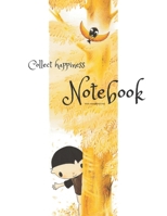 Collect happiness notebook for handwriting ( Volume 13)(8.5*11) (100 pages): Collect happiness and make the world a better place. 1708517804 Book Cover