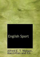 English Sport 1019095725 Book Cover