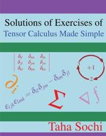 Solutions of Exercises of Tensor Calculus Made Simple 1979870705 Book Cover