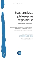 Psychanalyse, philosophie et politique (Lire En Psychanalyse) (French Edition) 2806637562 Book Cover