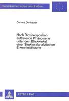 Nach Dioxinexposition Auftretende Phaenomene Unter Dem Blickwinkel Einer Strukturalanalytischen Erkenntnistheorie 3631461429 Book Cover
