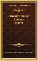 Primary Number Lessons 1166957179 Book Cover