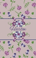 Harlow: Small Personalized Journal for Women and Girls 1704289033 Book Cover