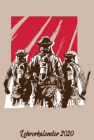 Lehrerkalender 2020: Wochenplaner zum notieren, organisieren und planen ca. DIN A5 6x9. Kalender / Terminkalender / Monats- / Tages�bersicht / Kontakt- / Geburtstags listen / Design: Feuerwehr Einsatz 1678337757 Book Cover