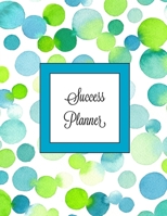 Success Planner: Calendar Year Planner/ Daily, Monthly & Weekly Agenda/ Personal Goal & Gratitude Organizer Book Journal 1660295068 Book Cover