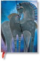 Laurel Burch: Indigo Sky Mares - Mystical Horses; 160-page Lined Journal 1551565412 Book Cover