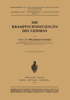 Die Krampfschadigungen Des Gehirns 3540015671 Book Cover