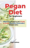 Pegan Diet for Beginners: What it is | Foods to eat | Foods to avoid | Benefits | Downsides | Sample menu B08ZDV9R6Q Book Cover