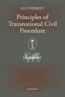 Principles of Transnational Civil Procedure 0521706149 Book Cover