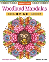 Woodland Mandalas Coloring Book 1497204968 Book Cover