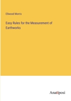 Easy Rules for the Measurement of Earthworks 3382802708 Book Cover