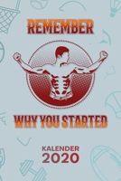 KALENDER 2020: A5 Bodybuilding Terminplaner für Fitnessportler mit DATUM - 52 Kalenderwochen für Termine & To-Do Listen - Fitness Motivation ... Sportler Sprüche 1650038194 Book Cover