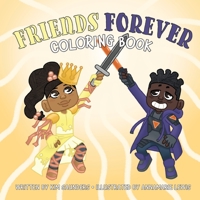 Friends Forever Coloring Book 1736359010 Book Cover
