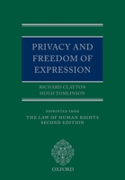 Privacy and Freedom of Expression 0199579733 Book Cover