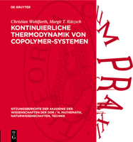 Kontinuierliche Thermodynamik Von Copolymer-Systemen 3112724321 Book Cover