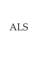 ALS - Amyotrophic Lateral Sclerosis diary, gift, notebook, notepad, 120 pages, lines, you can write down your thoughts, symptoms and condition changes s 167576249X Book Cover