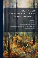 Archiv FÃ1/4r Hydrobiologie Und Planktonkunde (German Edition) 1023815168 Book Cover