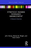 Strategic Human Resource Management: A Research Overview 1032427833 Book Cover