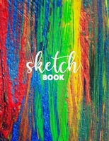 Sketch Book For Teen Girls and boys: 120 Pages of 8.5x11 Blank Paper for Drawing, Sketching and Creative Doodling. Personalized Artist Notebook and Sketchbook Journal 1670947173 Book Cover