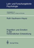 Kognition Und Emotion in Der Fruhkindlichen Entwicklung 354053492X Book Cover