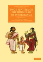 Two Treatises on the Hindu Law of Inheritance 1286580927 Book Cover