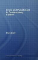 Crime and Punishment in Contemporary Culture 0415414091 Book Cover