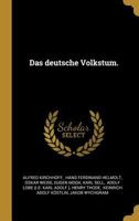 Das Deutsche Volkstum. 0353815152 Book Cover