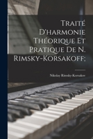 Traité d'harmonie théorique et pratique de N. Rimsky-Korsakoff; 1015981623 Book Cover