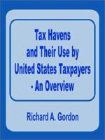 Tax Havens and Their Use by United States Taxpayers - An Overview 089499137X Book Cover