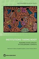Institutions Taking Root 1464802696 Book Cover