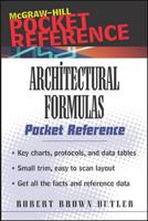 Architectural Formulas Pocket Reference 0071370366 Book Cover