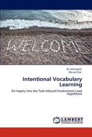 Intentional Vocabulary Learning 3846581763 Book Cover