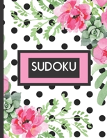 Sudoku: Beautiful Large Print Sudoku Puzzle Book for Women 1697463371 Book Cover