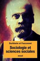 Sociologie et sciences sociales 153961462X Book Cover