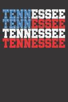 Notebook: Dot Grid Dotted 6x9 120 Pages Tennessee USA Flag Country State Election 2020 1082187445 Book Cover