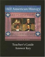 All American History: Teacher's Guide and Answer Key, Vol. 1 1892427109 Book Cover