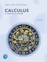 Calculus: A Complete Course 0201519046 Book Cover
