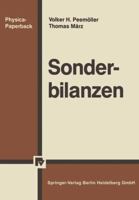 Sonderbilanzen 3790803405 Book Cover