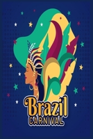 Carnival Funfare: Carnival Funfare/lined notebook/ diary gift, 100 pages, 6 x 9 inches, Matte finish cover 1660208068 Book Cover