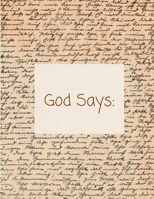 God Says Journal B0CRT2CC5G Book Cover