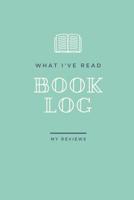 Book Log: Reading Log Book to Write Book Reviews 1091822093 Book Cover