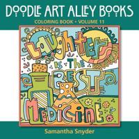 Laughter Is the Best Medicine: Coloring Book (Doodle Art Alley Books) (Volume 11) 0997102179 Book Cover