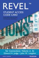 Revel for Connections: A World History, Volume 2 -- Access Card 0135213886 Book Cover