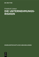 Die Unternehmungsrisiken 3111221792 Book Cover