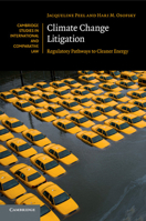 Climate Change Litigation: Regulatory Pathways to Cleaner Energy 1316641074 Book Cover