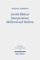 Jewish Biblical Interpretation: Medieval and Modern: Collected Essays II 3161520505 Book Cover